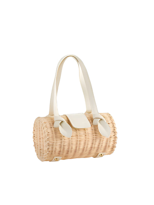 Rattan Summer Shoulder Bag