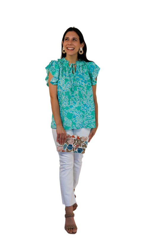 Blair Flutter Sleeve Top